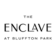 The Enclave at Bluffton Park logo on a white background.